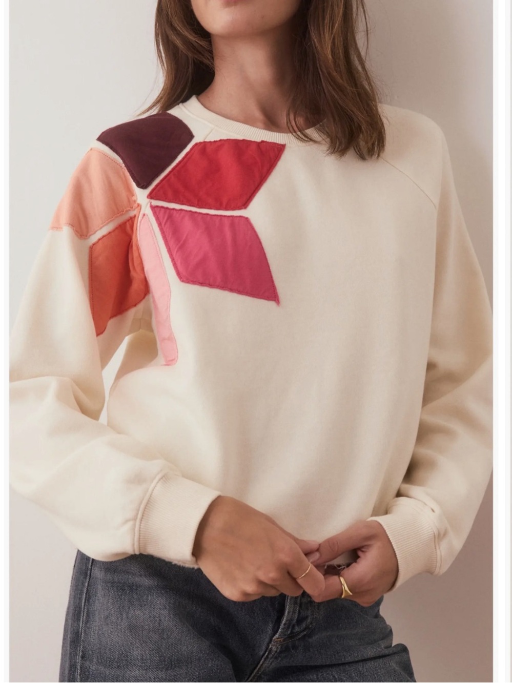 Marine Layer Archive Summit Cutoff Sweatshirt Large